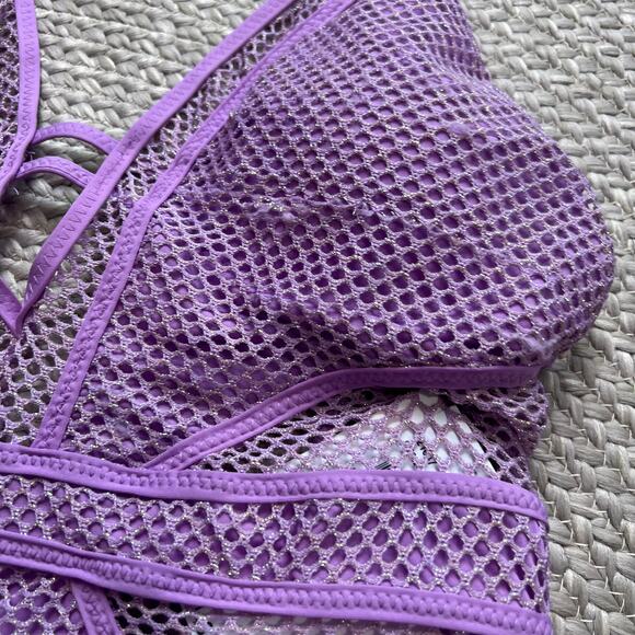 BECCA Knit Plunge One Piece Sz L - Picture 4 of 5